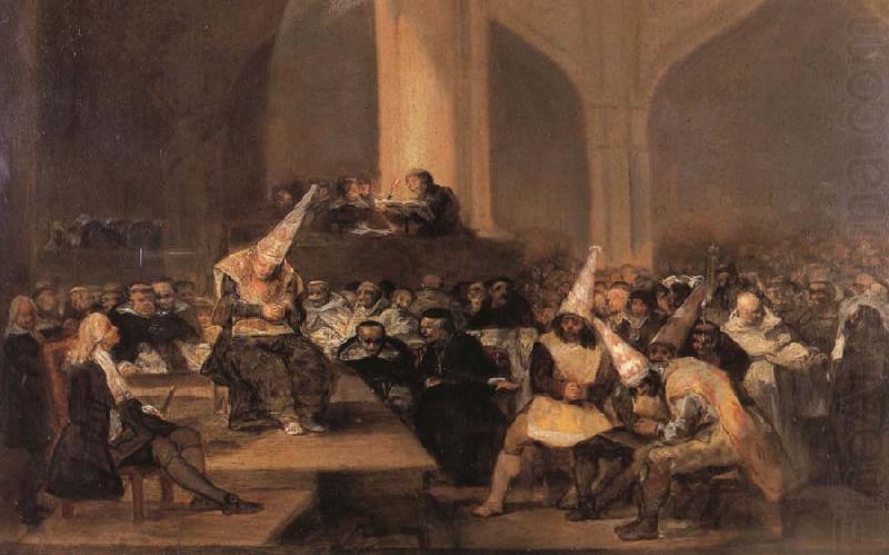 Francisco Goya Inquisition Scene china oil painting image
